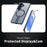 For Samsung Galaxy S26 Magnetic Case Kickstand TPU + Acrylic Phone Cover - Blue - 5