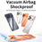 For iPhone 17 Pro Case Compatible with MagSafe Clear Acrylic TPU Airbag Shockproof Phone Cover - Orange - 7