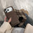 For iPhone 17 Pro Max Case Flip Mirror Kickstand PU Leather + PC Phone Cover - 6