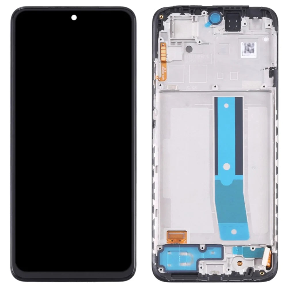 For Xiaomi Redmi Note 11 4G (Qualcomm) 2201117TG / 2201117TI / 2201117TY / 2201117TL Grade C LCD Screen and Digitizer Assembly + Frame Part (TFT Technology) (without Logo) - 1