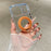 For iPhone 17 Pro Case Kickstand PC + TPU Shockproof Clear Phone Cover Compatible with MagSafe - Transparent  /  Orange - 3
