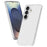 For Samsung Galaxy S26 Case Sparkly Powder Glitter Shiny Soft TPU + Hard PC Back Cover - White - 1