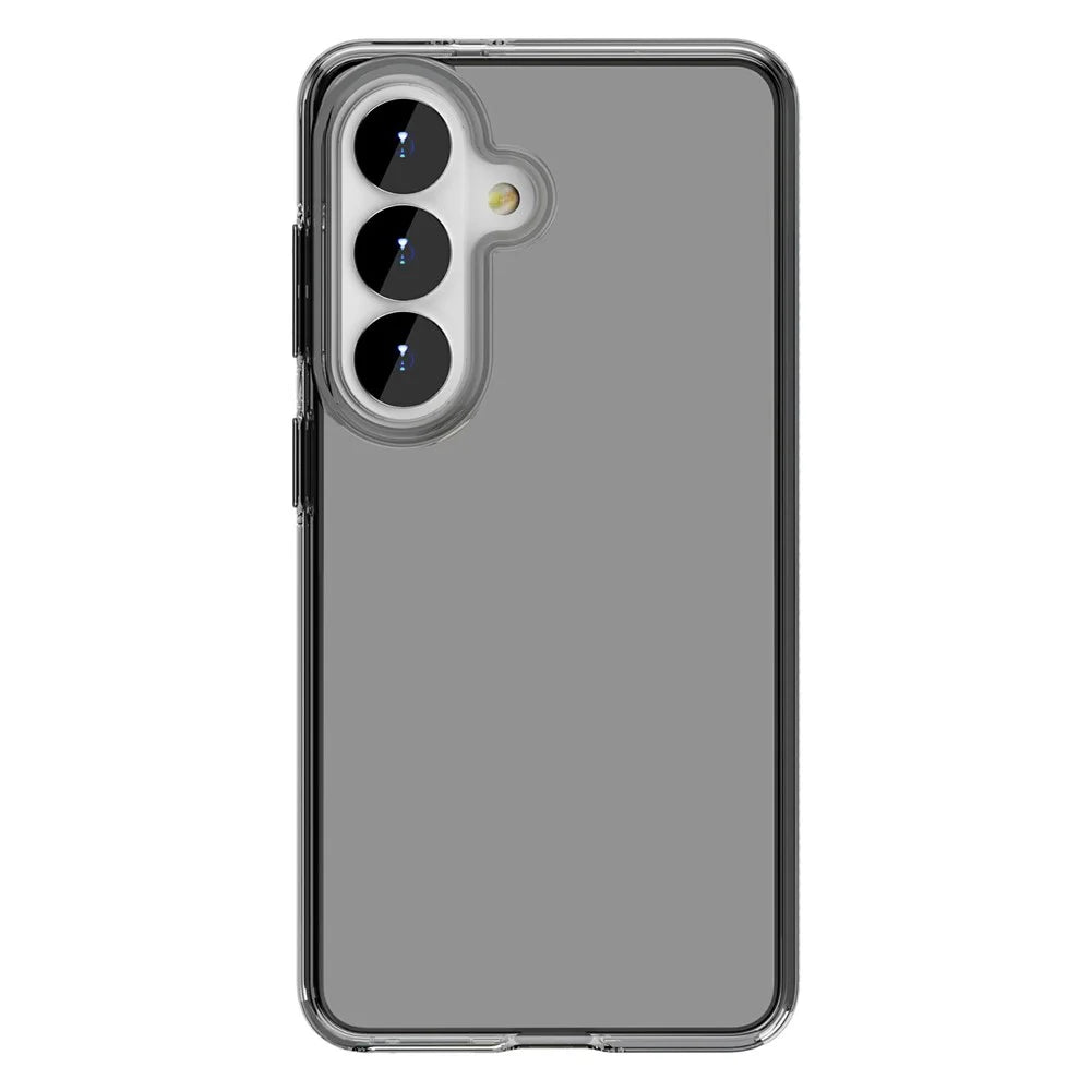 For Samsung Galaxy S26 Case PC + TPU Shockproof Clear Phone Cover - Transparent Grey - 2