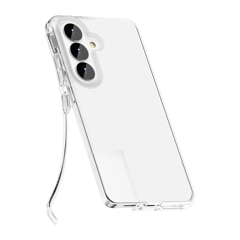 For Samsung Galaxy S26+ Case PC + TPU Shockproof Clear Phone Cover - Transparent - 4