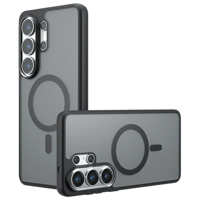 For Samsung Galaxy S26 Ultra Magnetic Case TPU + PC Matte Skin Touch Phone Cover - 1