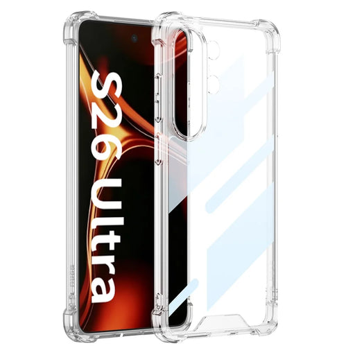 GKK For Samsung Galaxy S26 Ultra Case Airbag Anti Drop TPU+PC Phone Back Cover - Transparent - 1