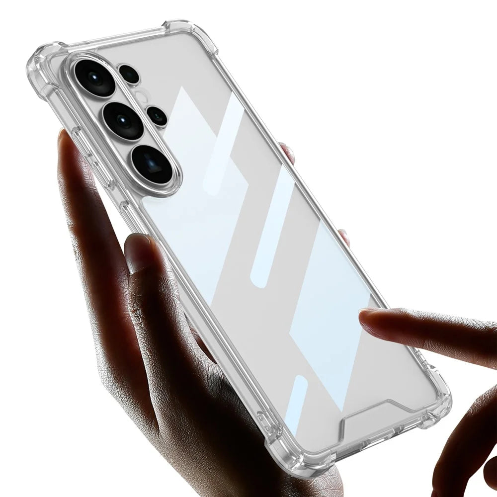 GKK For Samsung Galaxy S26 Ultra Case Airbag Anti Drop TPU+PC Phone Back Cover - Transparent - 2