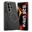 GKK For Samsung Galaxy S26 Ultra Magnetic Case Rotating Kickstand Hard PC Slim Phone Cover  - Titanium Black - 1
