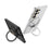 GKK For Samsung Galaxy S26 Ultra Magnetic Case Rotating Kickstand Hard PC Slim Phone Cover  - Titanium Black - 2