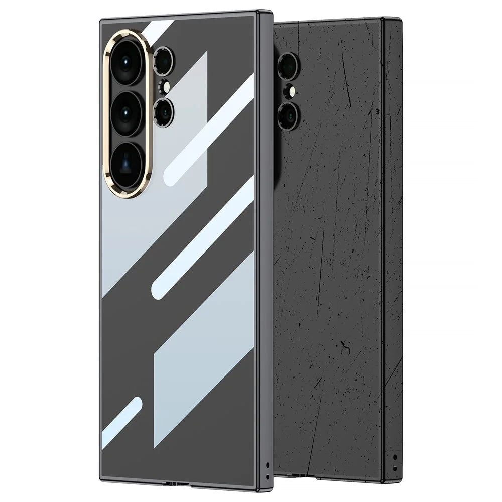 GKK For Samsung Galaxy S26 Ultra TPU Clear Case Shockproof Phone Back Cover - Black - 5