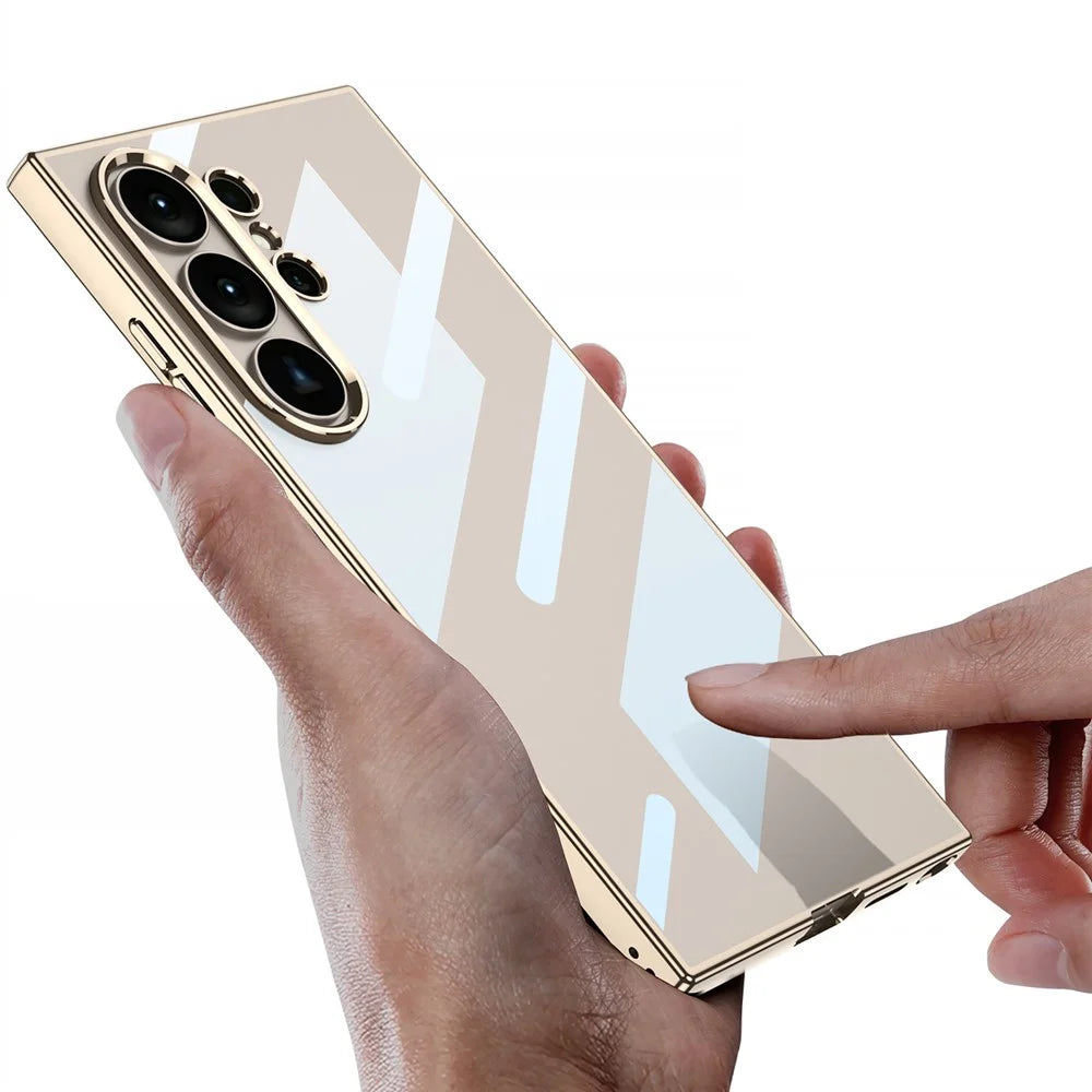 GKK For Samsung Galaxy S26 Ultra TPU Clear Case Shockproof Phone Back Cover - Black - 7