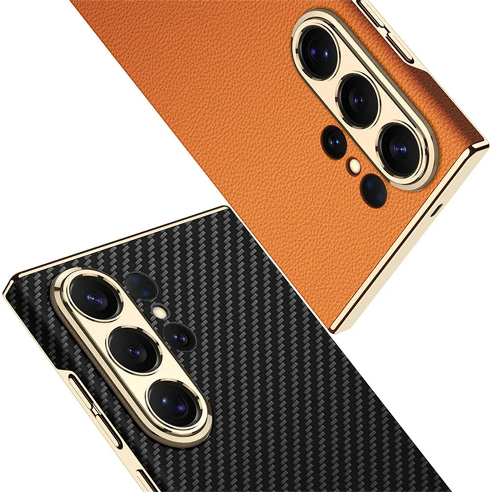 GKK For Samsung Galaxy S26 Ultra Case Electroplated PU + PC Phone Back Cover - Purple - 5