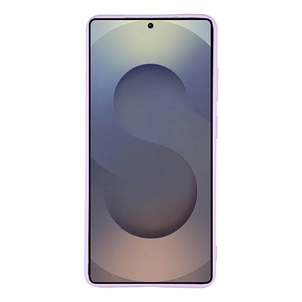 For Samsung Galaxy S26 Ultra Case Precise Cutouts Straight Edge TPU Shockproof Phone Cover - Purple - 2