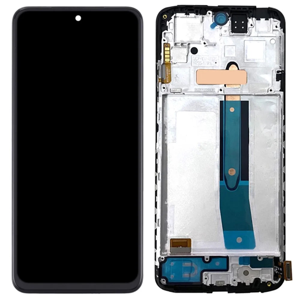 For Xiaomi Redmi Note 11S 4G Grade B OLED Screen and Digitizer Assembly + Frame Replacement Part (without Logo) - 1
