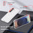 For Samsung Galaxy S26 Magnetic Case Glitter Powder PC + TPU Phone Cover - Transparent White - 7