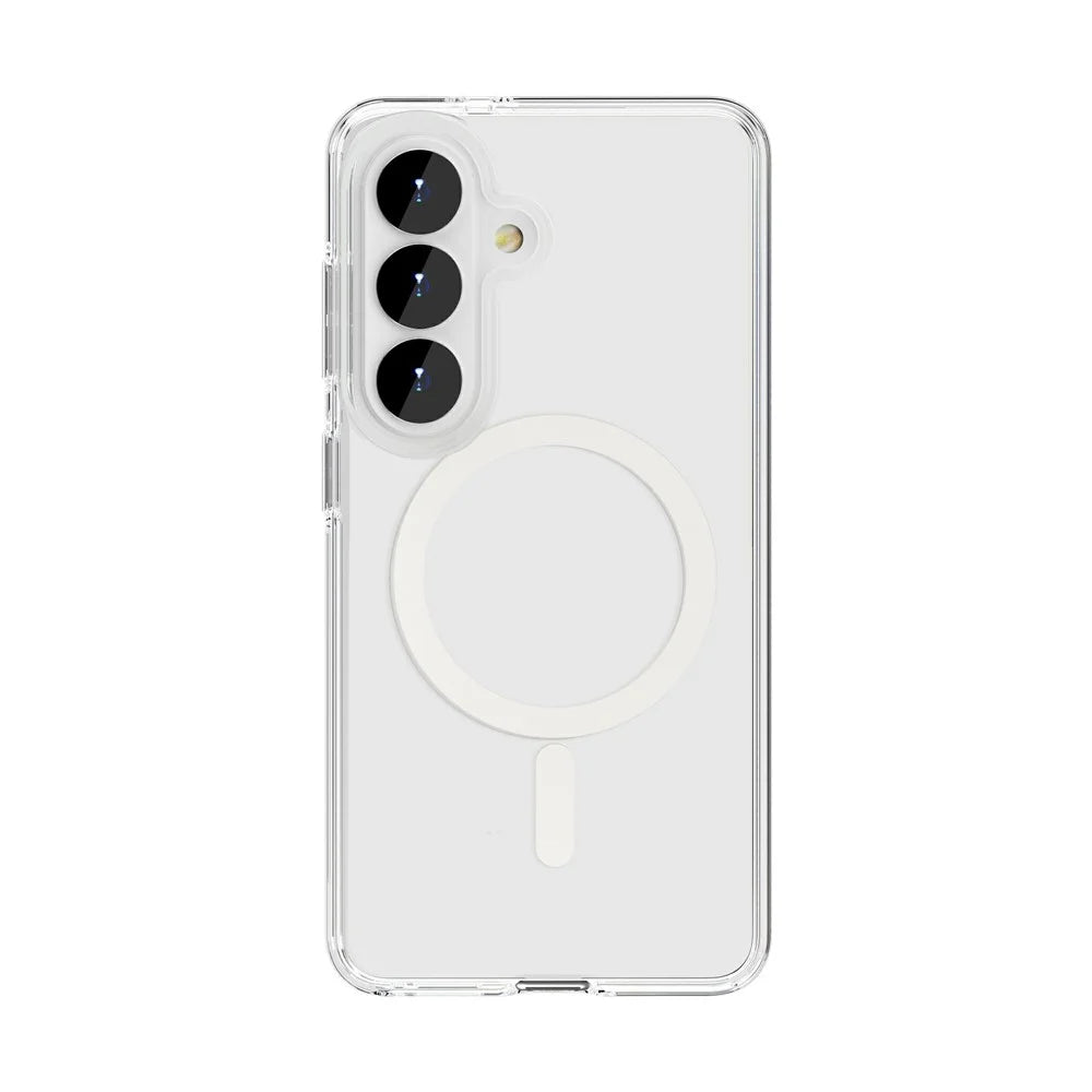 For Samsung Galaxy S26 Magnetic Case PC + TPU Clear Phone Cover - 2