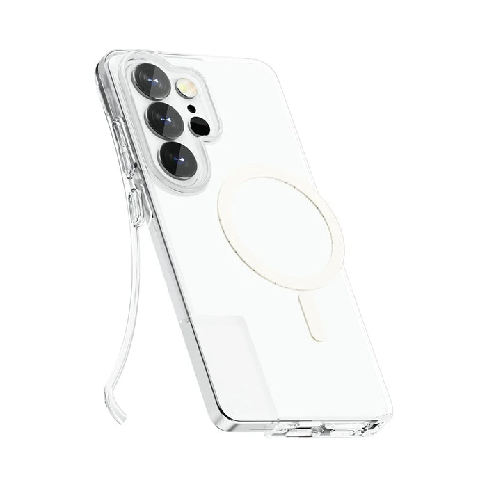 For Samsung Galaxy S26 Ultra Magnetic Case PC + TPU Clear Phone Cover - 4