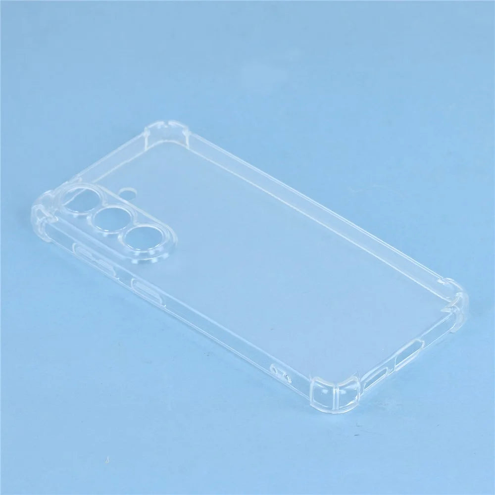 For Samsung Galaxy S26+ Transparent TPU Case Reinforced Corners Drop-proof Phone Cover - 4