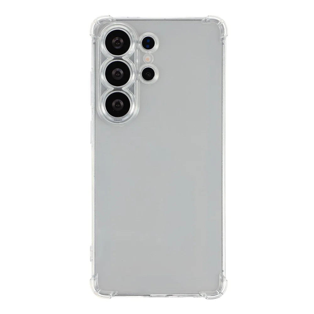 For Samsung Galaxy S26 Ultra Transparent TPU Case Reinforced Corners Drop-proof Phone Cover - 1