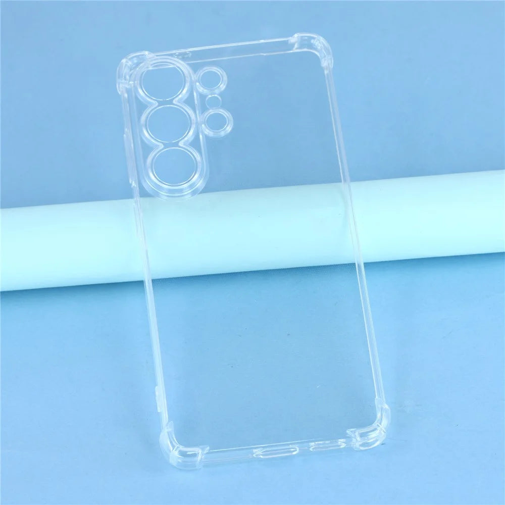 For Samsung Galaxy S26 Ultra Transparent TPU Case Reinforced Corners Drop-proof Phone Cover - 3