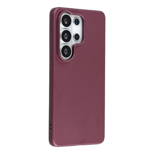 X-LEVEL Guardian Series For Samsung Galaxy S26 Ultra Case Soft TPU Frosted Protective Phone Cover - Wine Red - 1
