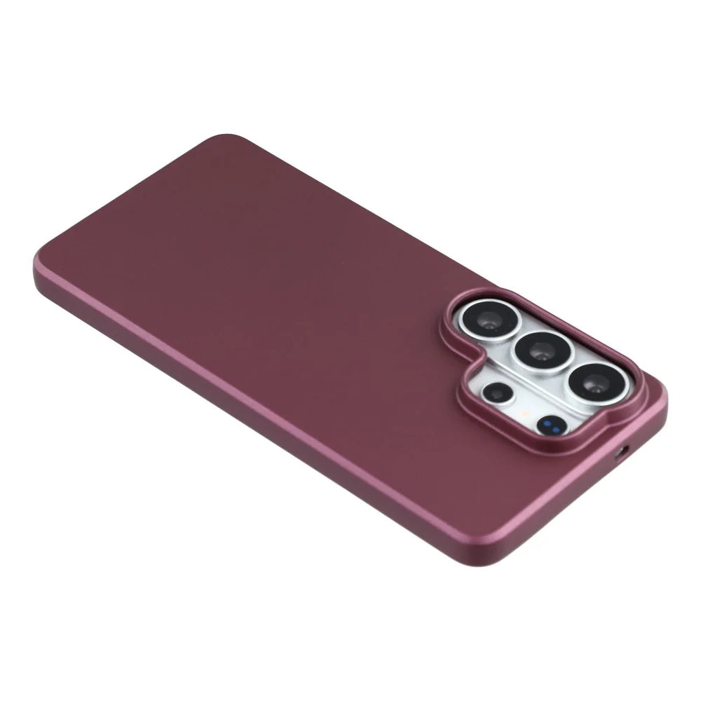 X-LEVEL Guardian Series For Samsung Galaxy S26 Ultra Case Soft TPU Frosted Protective Phone Cover - Wine Red - 5