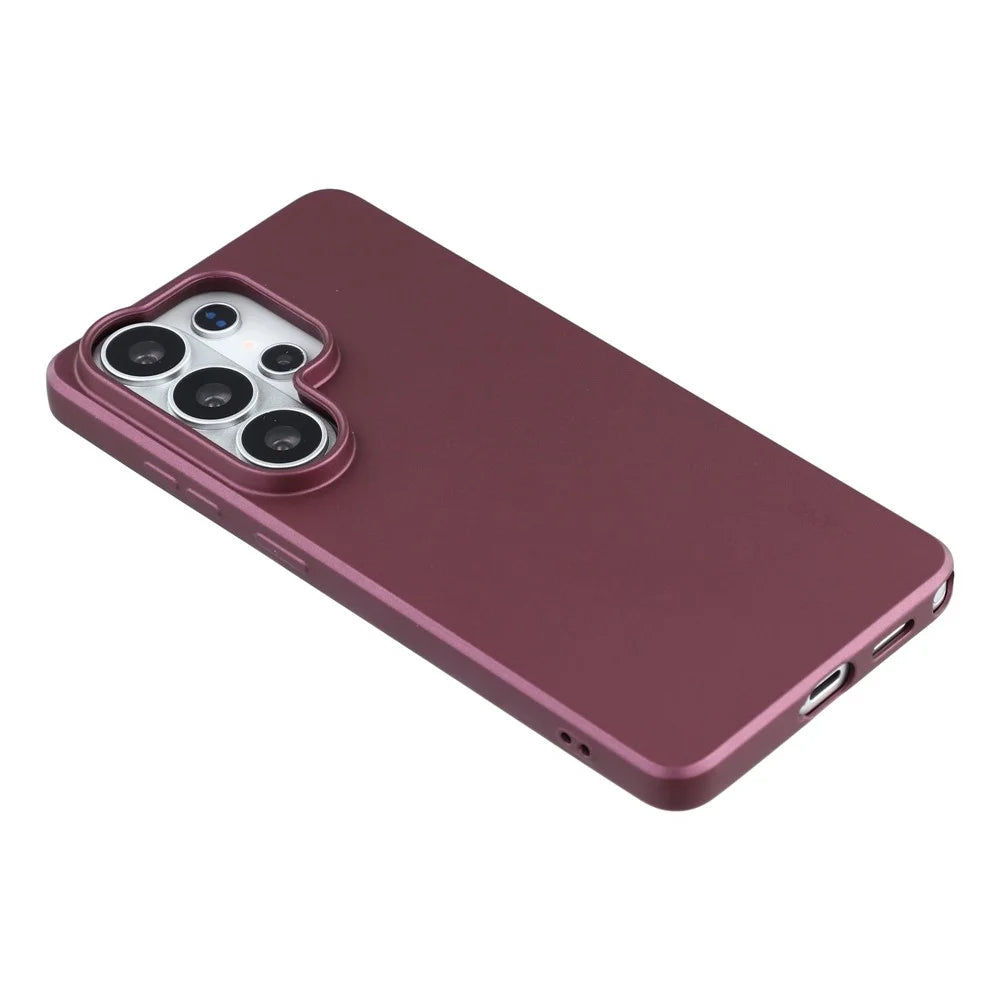 X-LEVEL Guardian Series For Samsung Galaxy S26 Ultra Case Soft TPU Frosted Protective Phone Cover - Wine Red - 6