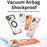 For iPhone 17 Case Compatible with MagSafe Rotating Kickstand Clear Acrylic TPU Shockproof Phone Cover - Orange - 2