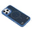 For iPhone 16 Pro Max Case Compatible with MagSafe Skin Touch Synthetic Leather + PC Phone Back Cover with Card Slot - Blue - 4