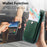 CASENEO For iPhone 18 Pro Max / 17 Pro Max Magnetic Case PU Leather PC Phone Cover with Detachable Card Holder Kickstand Compatible with MagSafe - Green - 7
