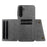 For Samsung Galaxy A57 5G Case with Card Slots Kickstand Leather + TPU Phone Cover - Grey - 3