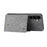 For Samsung Galaxy S26+ Case with Card Slots Kickstand Leather + TPU Phone Cover - Grey - 4