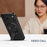 For iPhone 17 Pro Magnetic Case Foldable Kickstand PC TPU Phone Cover Compatible with MagSafe - Black - 4