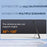 For iPhone Air Magnetic Case Foldable Kickstand PC TPU Phone Cover Compatible with MagSafe - Black - 3