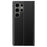 For Samsung Galaxy S26 Ultra Case View Window Scratch-Resistant PU Leather Flip Stand Phone Cover - Black - 7