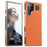 For ZTE nubia RedMagic 11 Pro 5G  /  11 Pro+ 5G Case Magnetic Frame Front Tempered Glass Leather PC Back Phone Cover - Orange - 1