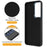 For Samsung Galaxy A37 5G Magnetic Case Rotating Ring Kickstand TPU + PC Back Cover - Black - 3