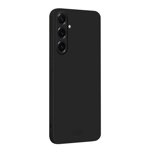 MOFI For Samsung Galaxy A37 5G Case  Skin Touch Soft TPU Protective Phone Cover - Black - 1