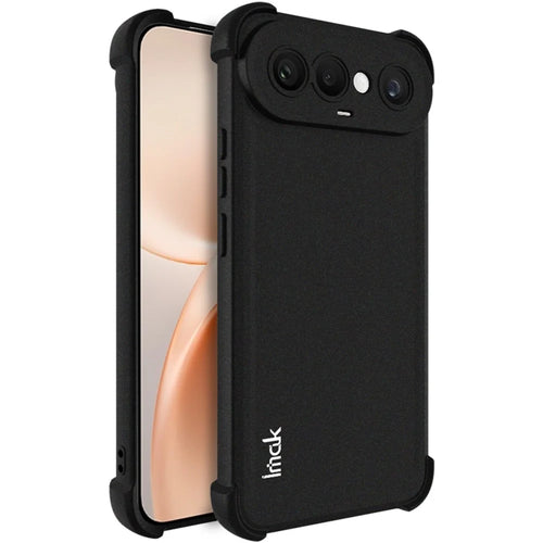 IMAK For vivo X300 FE 5G / S50 Pro mini 5G Case TPU Phone Cover Airbag Shockproof Protection - Matte Black - 1