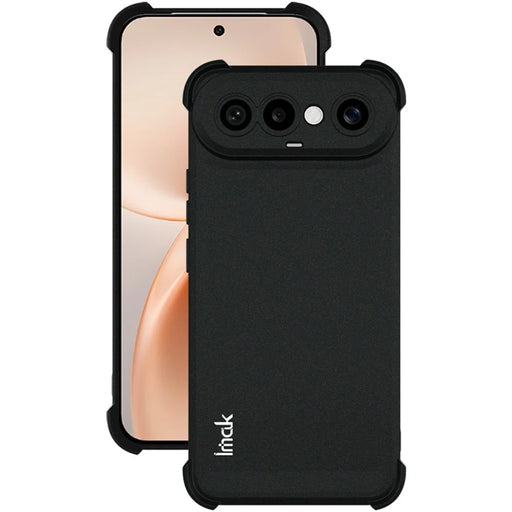 IMAK For vivo X300 FE 5G / S50 Pro mini 5G Case TPU Phone Cover Airbag Shockproof Protection - Matte Black - 2