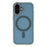 For iPhone 17 Case Compatible with MagSafe TPU + Acrylic Hybrid Phone Shell - Grey - 3