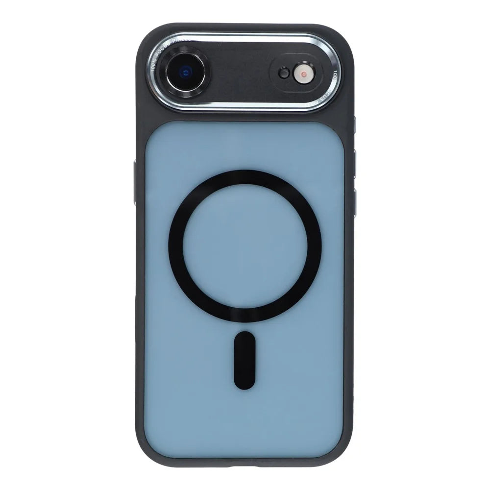 For iPhone Air Case Compatible with MagSafe TPU + Acrylic Hybrid Phone Shell - Black - 3