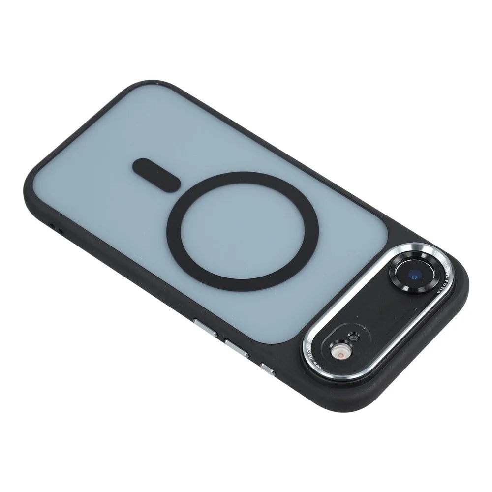 For iPhone Air Case Compatible with MagSafe TPU + Acrylic Hybrid Phone Shell - Black - 5