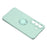 For Samsung Galaxy S26 Silicone Case with Strap Ring Kickstand Phone Cover - Mint Green - 5