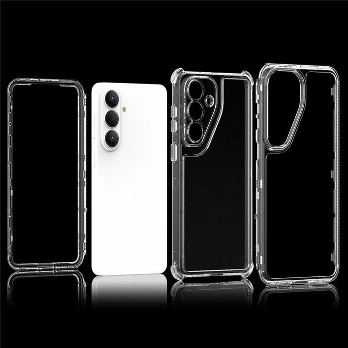 For Samsung Galaxy S26 Case Anti Scratch Acrylic TPU Phone Cover - Transparent - 5