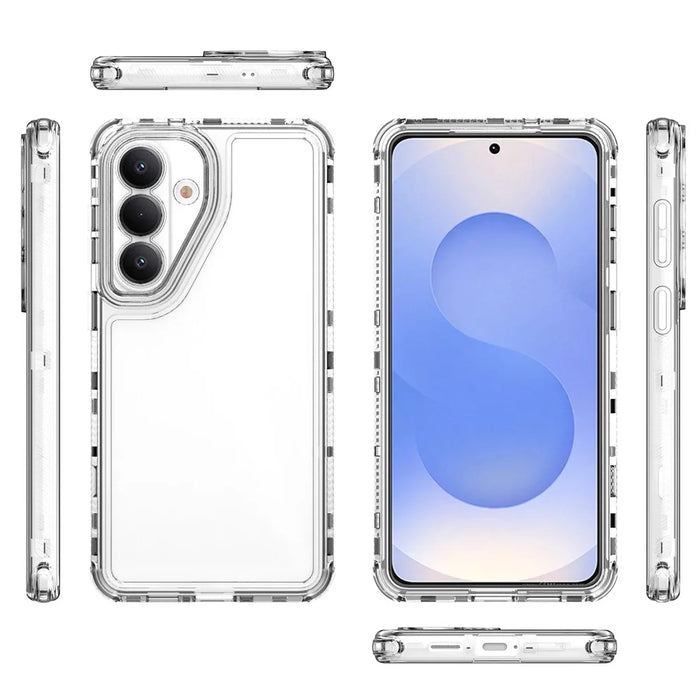 For Samsung Galaxy S26+ Case Anti Scratch Acrylic TPU Phone Cover - Transparent - 7