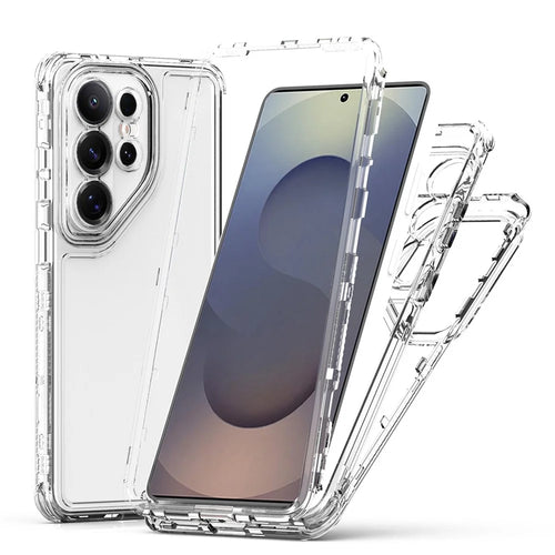 For Samsung Galaxy S26 Ultra Case Anti Scratch Acrylic TPU Phone Cover - Transparent - 1