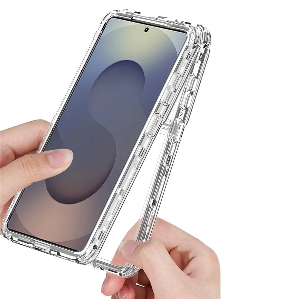For Samsung Galaxy S26 Ultra Case Anti Scratch Acrylic TPU Phone Cover - Transparent - 2