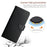 For OnePlus 15R 5G Case Genuine Cow Leather Phone Cover Nappa Texture - Black - 5