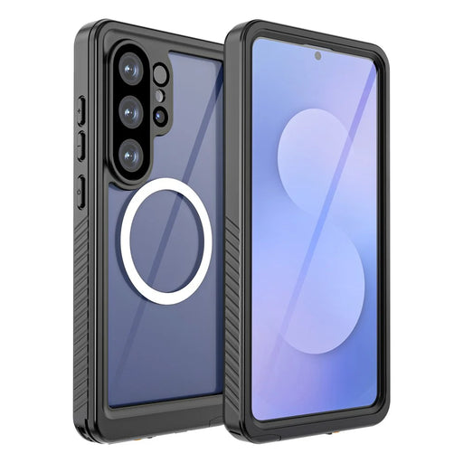 REDPEPPER FS Series For Samsung Galaxy S26 Ultra IPX8 Waterproof Case PC TPU PET Clear Magnetic Phone Cover - 1